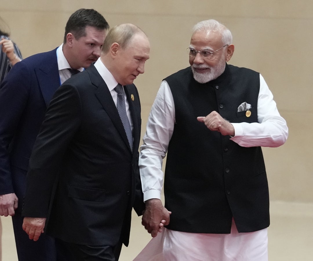 Modi y Putin
