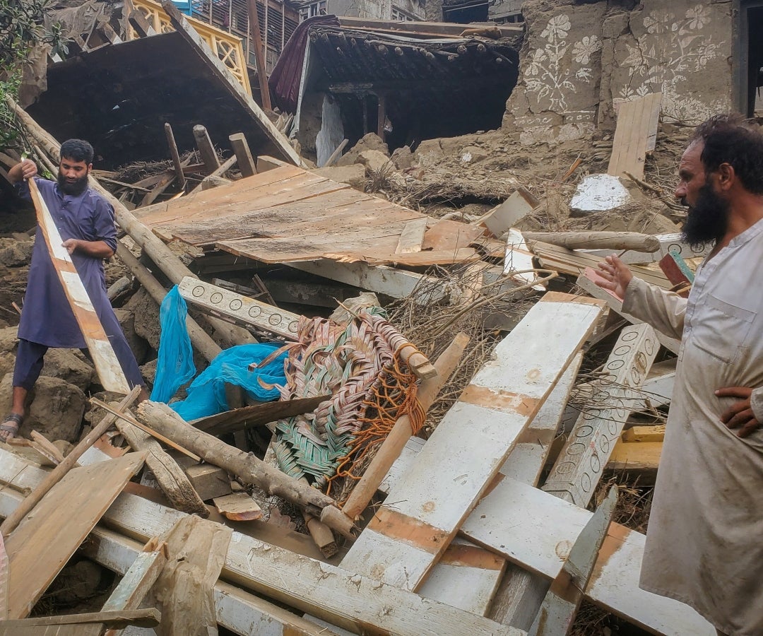 Afganistán, terremoto