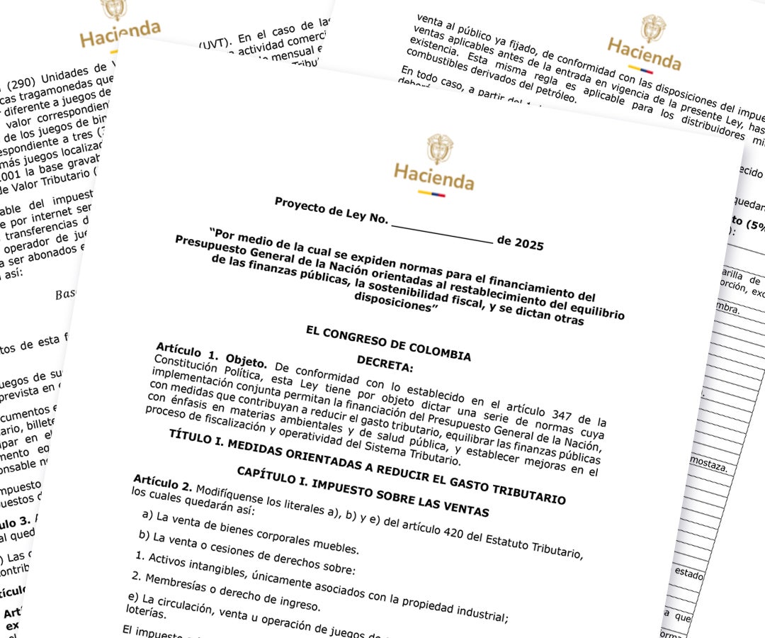 Conozca el proyecto de ley de financiamiento que radicó el Ministerio de Hacienda