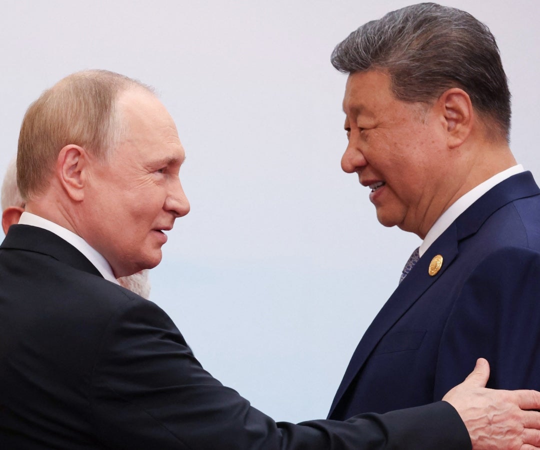 Vladimir Putin y Xi Jinping