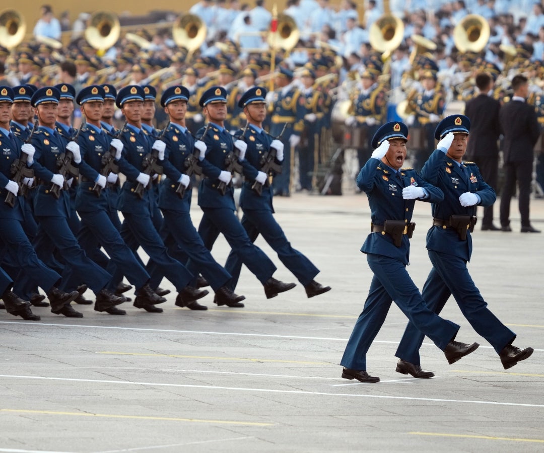 Xi Jinping, Vladimir Putin y Kim Jong Un aparecen juntos en el desfile militar de China