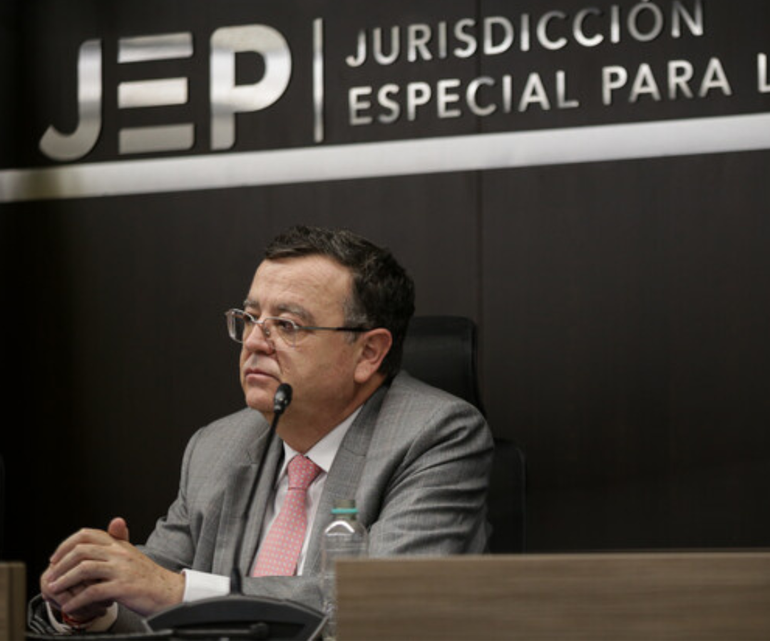 Alejandro Ramelli Arteaga, presidente de la JEP