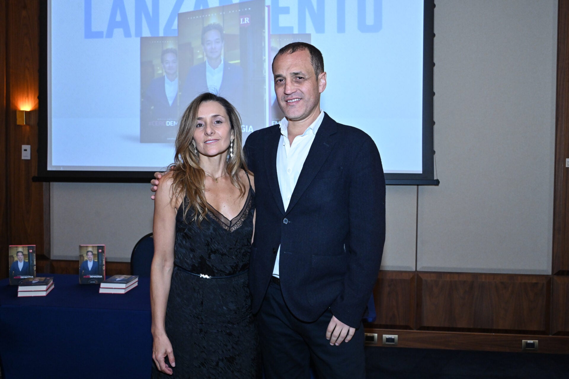 Vivian Varela, representante comercial de Condé Nast; y Federico Mejia Guinand, director de Babilla Ciné.