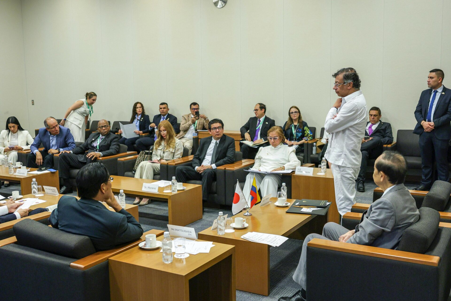 Visita del presidente Petro a Japón