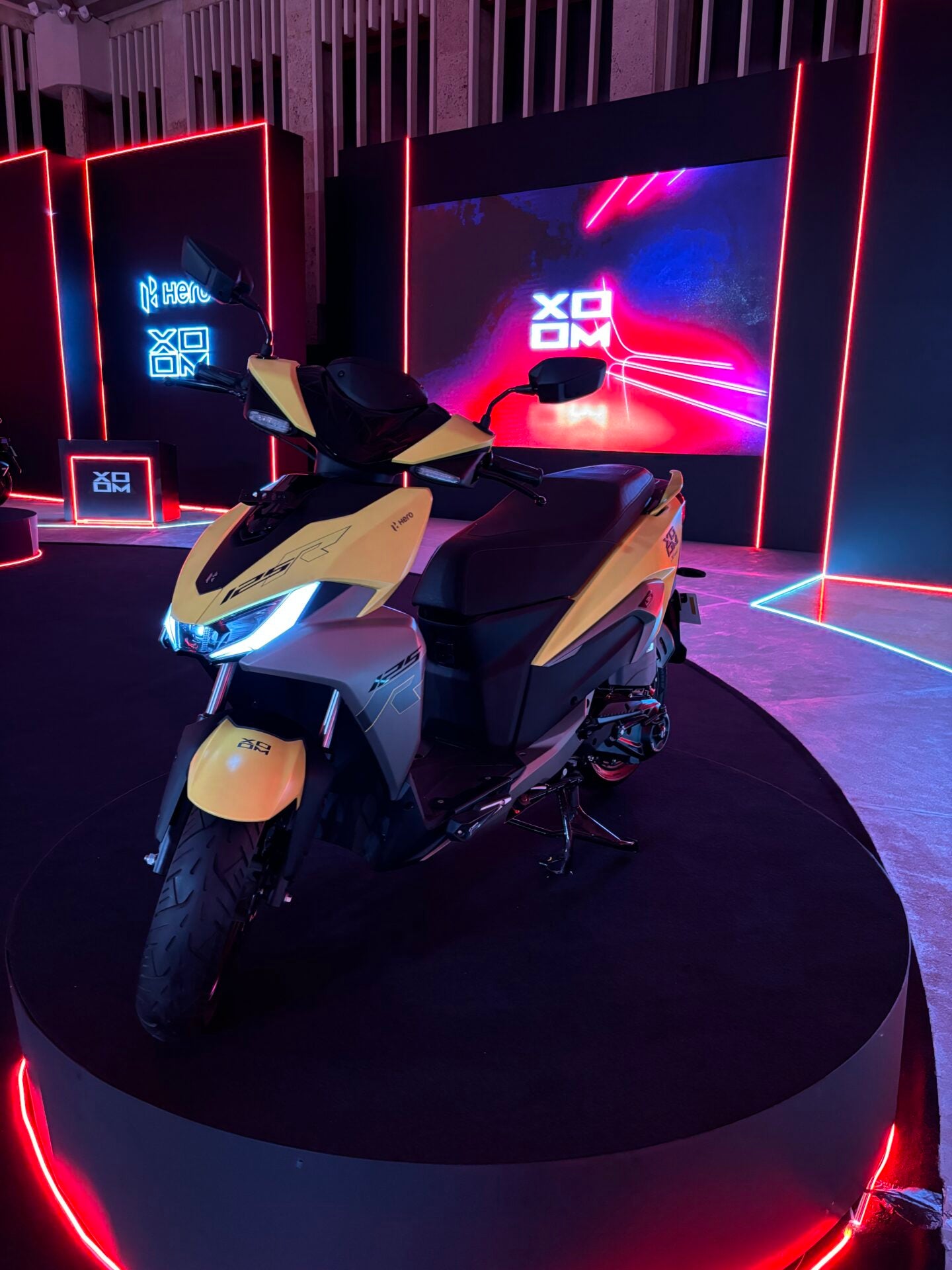 La nueva Hero Xoom, de 125cc