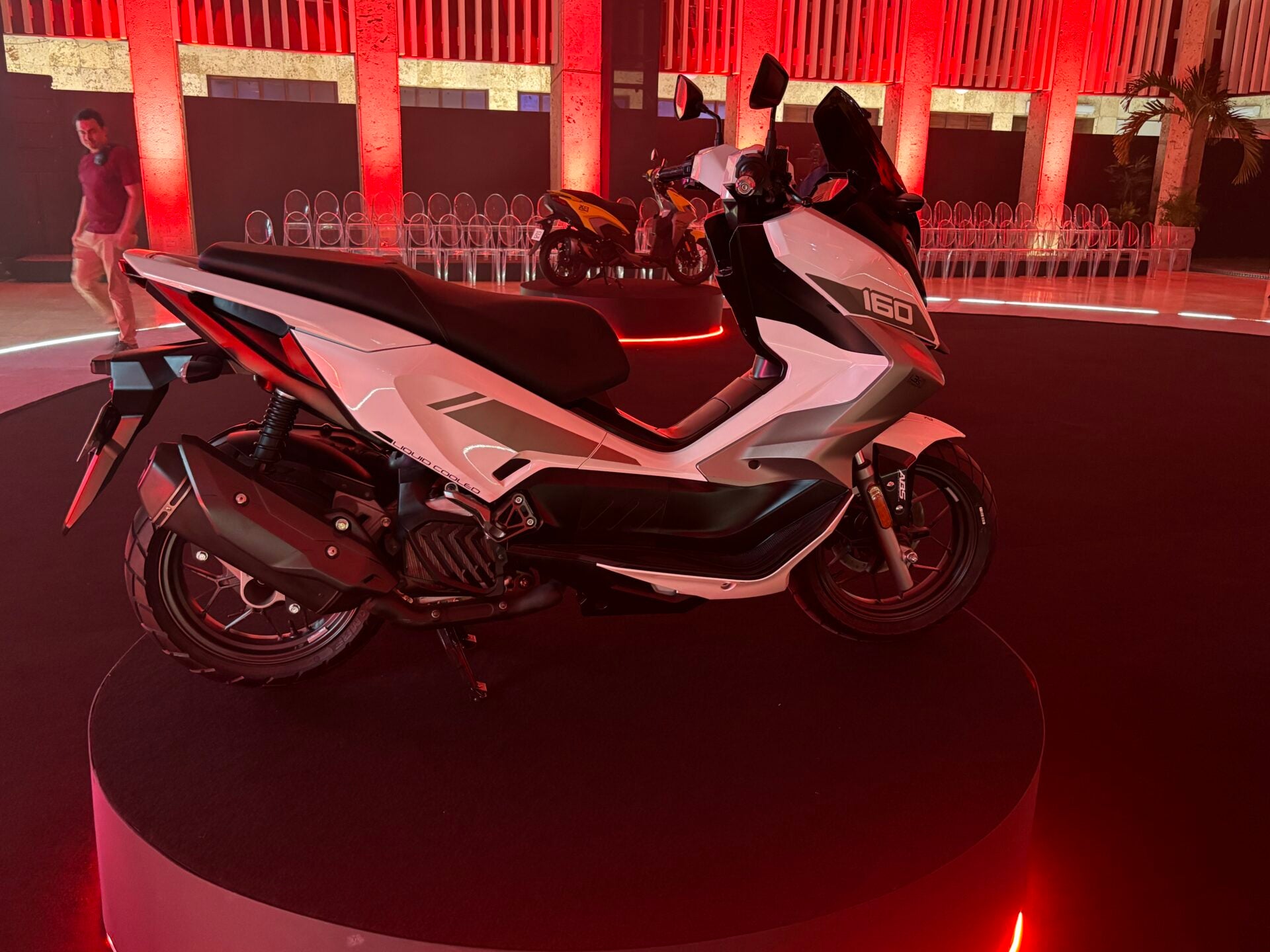 La nueva Hero Xoom, de 160cc: el más alto en el lanzamiento