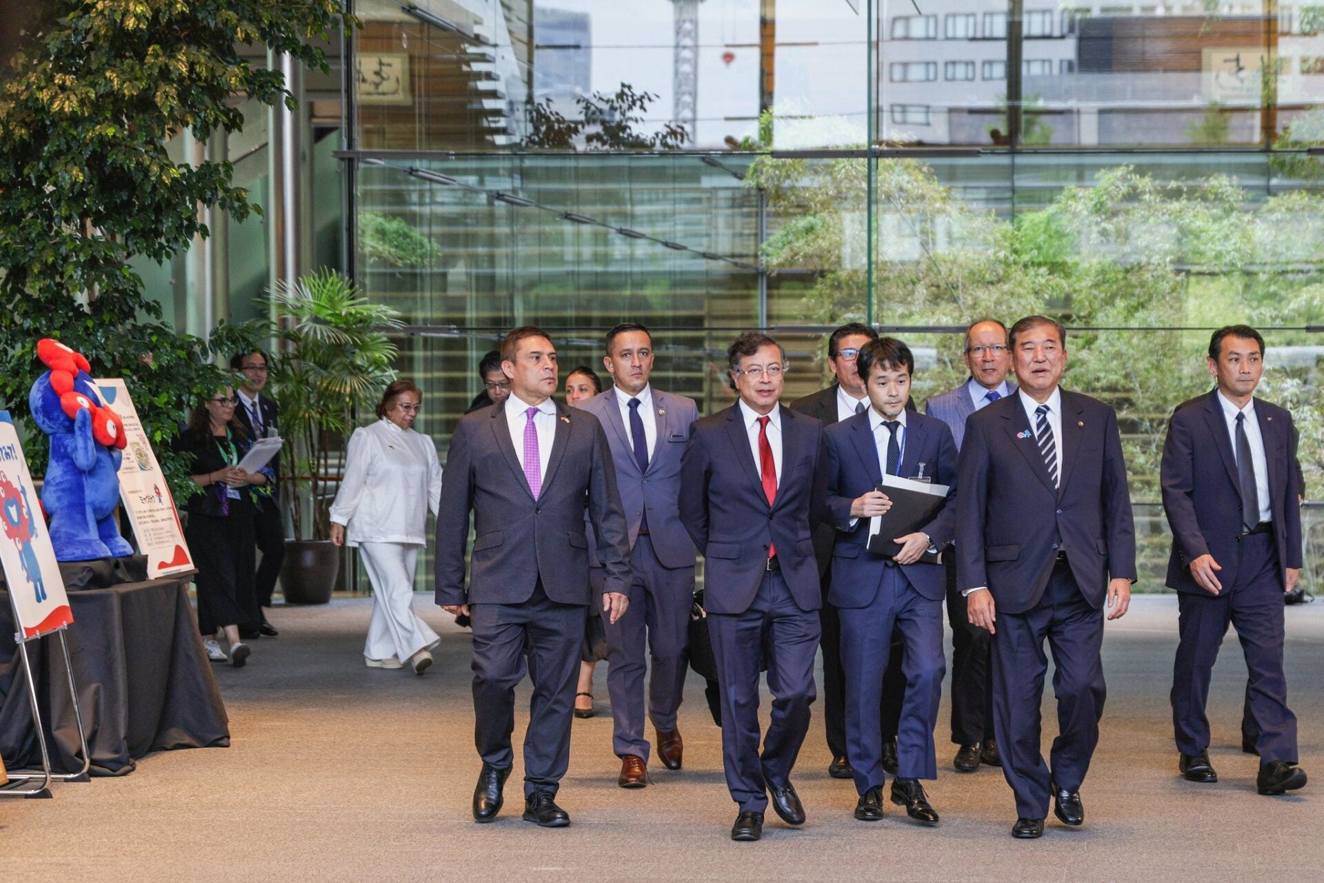 Reunión del presidente Gustavo Petro en Japón