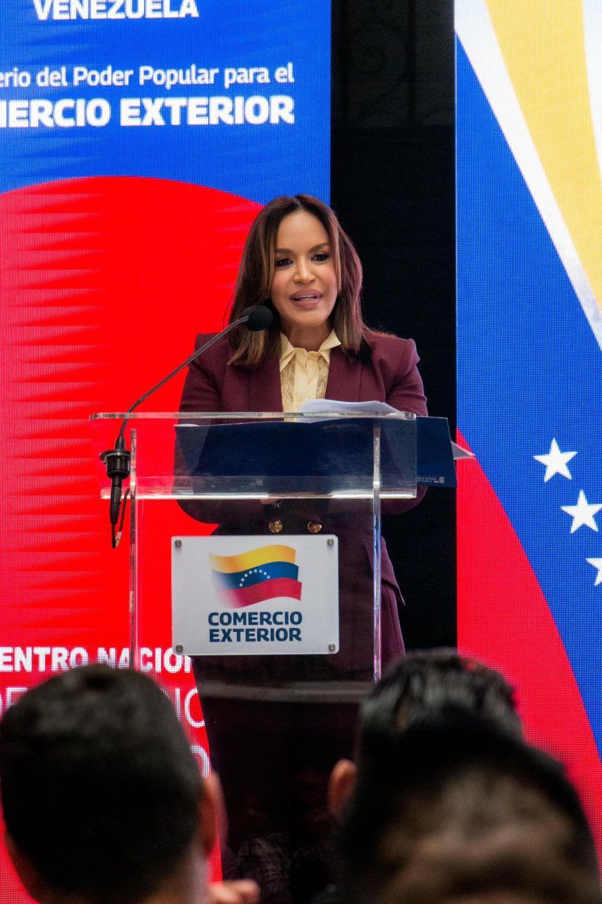 Coromoto Godoy, ministra de Comercio Exterior de Venezuela