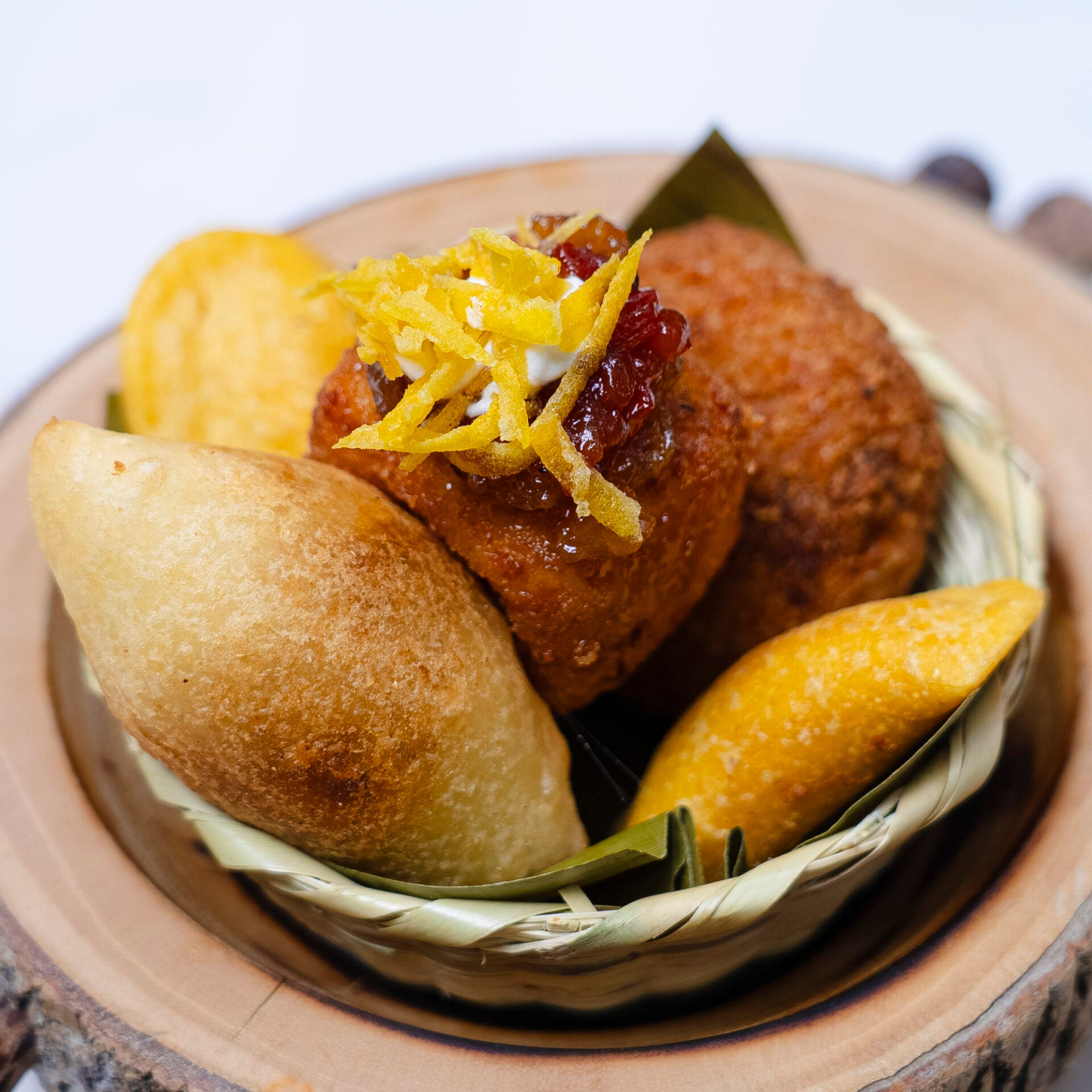 Una canasta de fritos ideal para sentir el Caribe en cada bocado