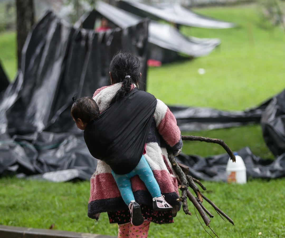 Alrededor de 750 personas de la comunidad Emberá inician el retorno a sus territorios