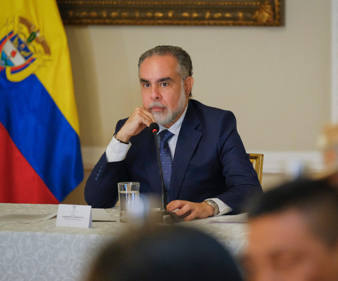 Armando Benedetti, ministro de Interior