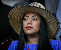 Martha Peralta, senadora del Pacto Histórico