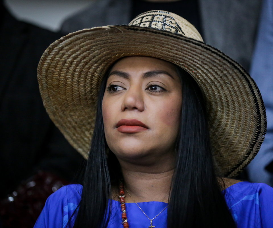 Martha Peralta, senadora del Pacto Histórico
