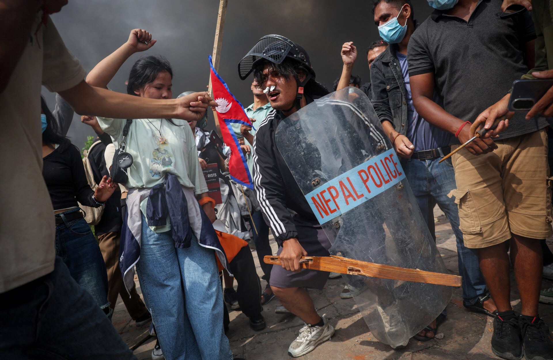 Protestas en Nepal