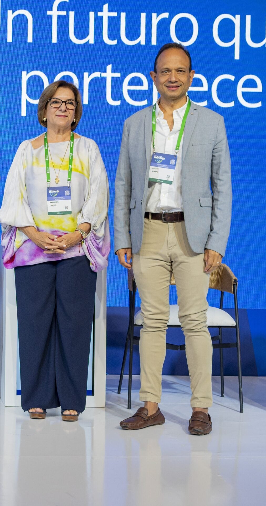 Margarita Cabello, exprocuradora general; y Carlos Bernal, exmagistrado de la Corte Constitucional.