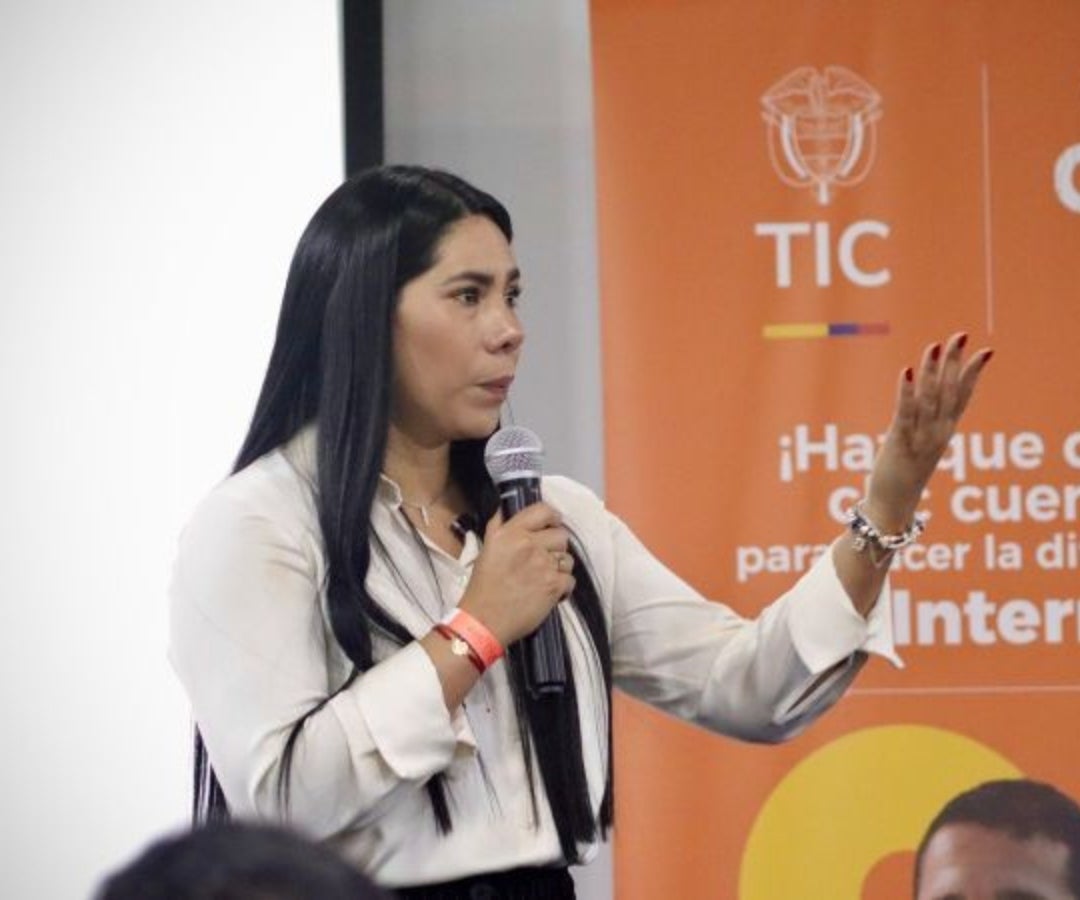 Carina Murcia, ministra encargada de las TIC