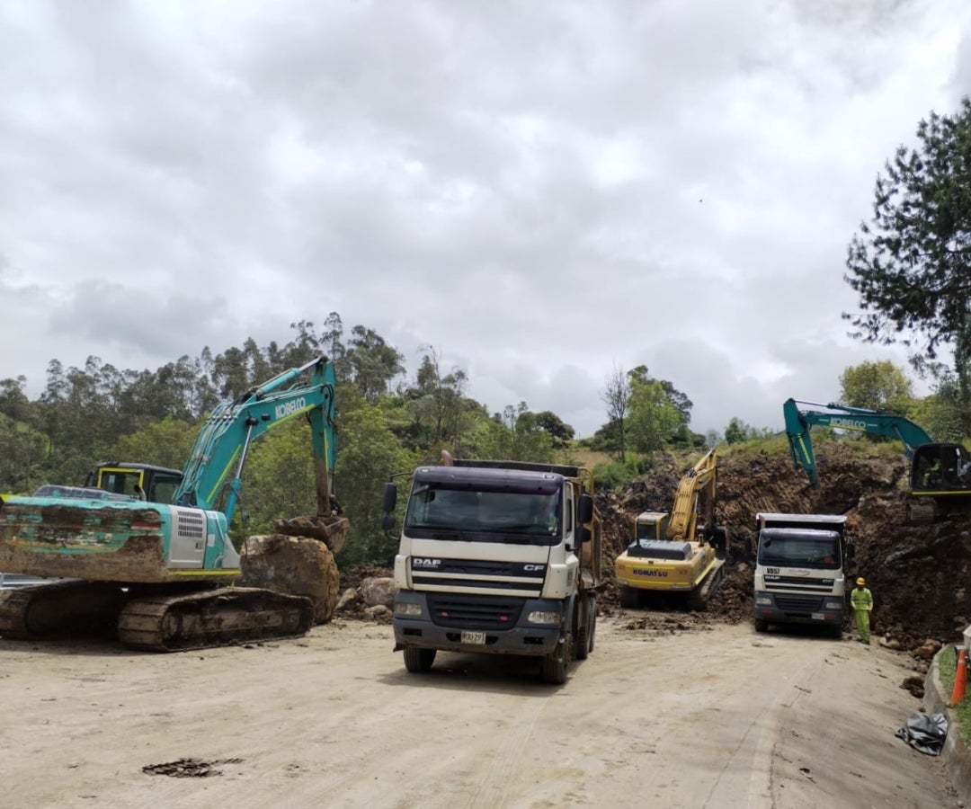Cierre vía al Llano, septiembre de 2025