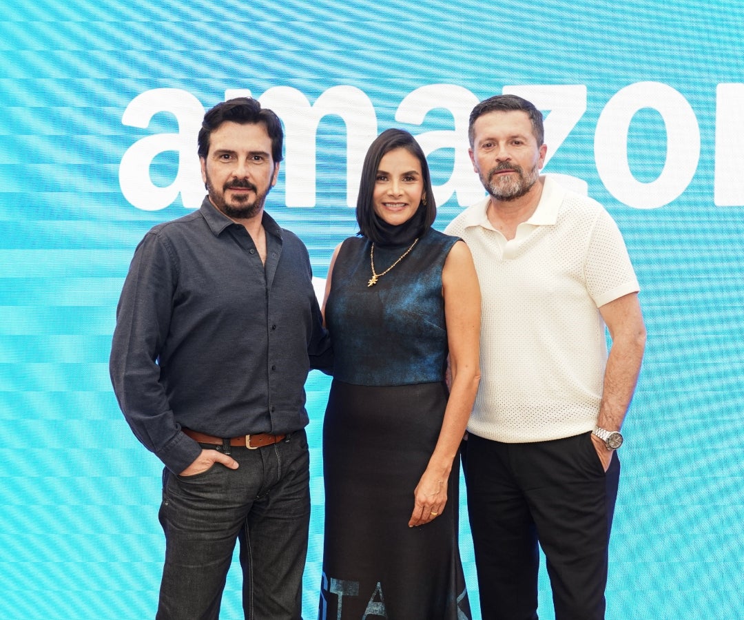 Carlos Pity Camacho, Natalia Ramírez y Julio Cesar Herrera, actores.