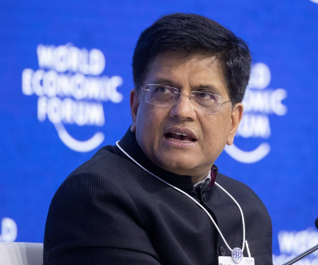 Piyush Goyal, ministro de Comercio de India