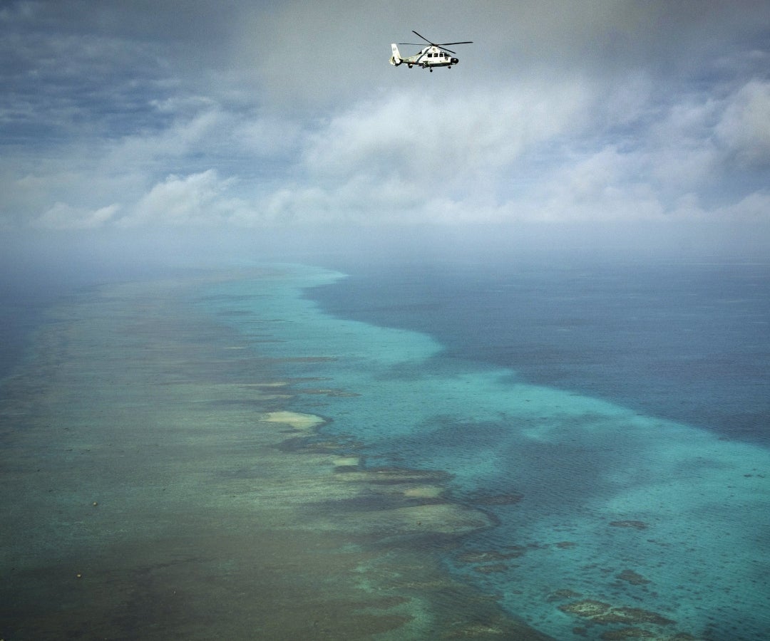 Mar disputado en Filipinas