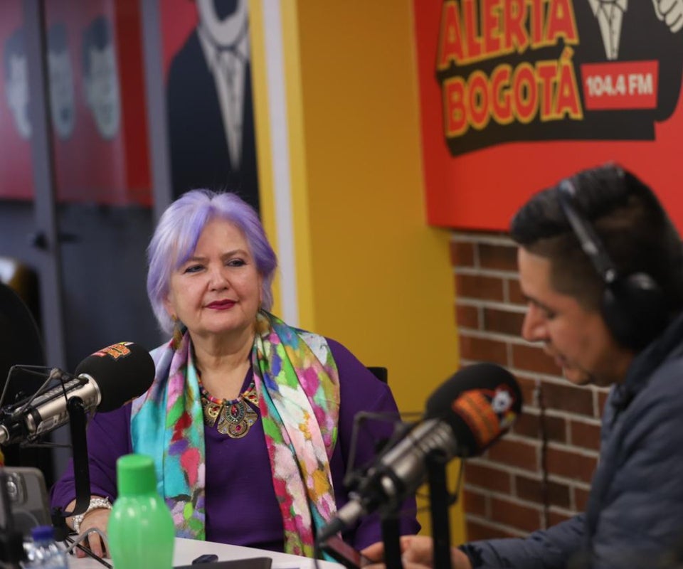 Gloria Flórez, precandidata presidencial