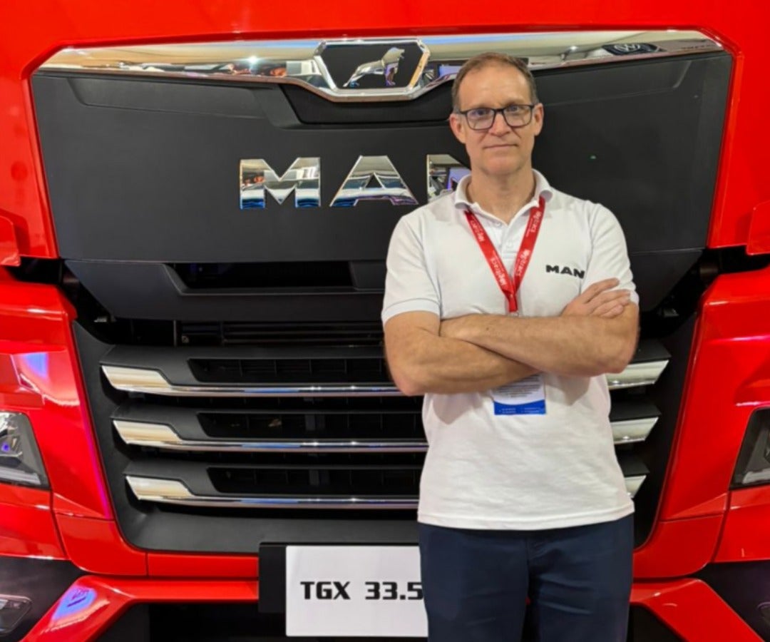 Juan Fernando Muñoz, gerente de marca MAN en Porsche Colombia
