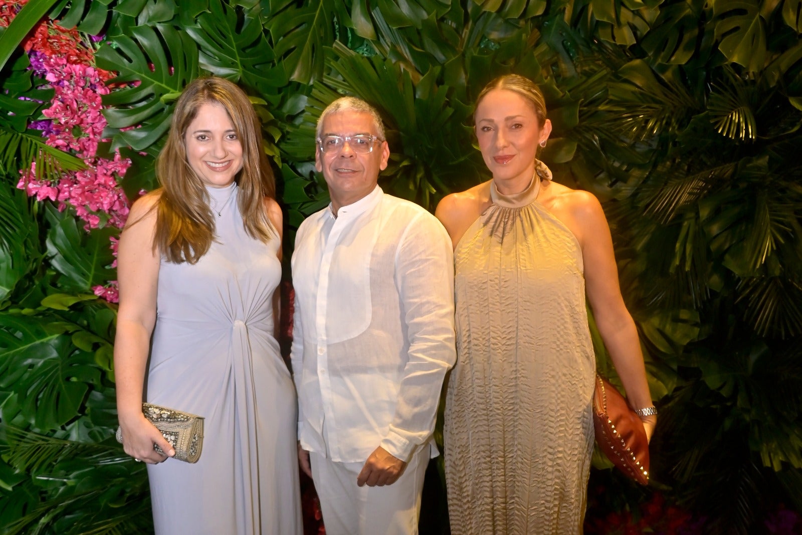 Silvia Rodríguez, vicepresidente de Gallagher; Alonso Herrán, CEO de Match Group; y Mila Vargas, CEO de Pastelería Mila.