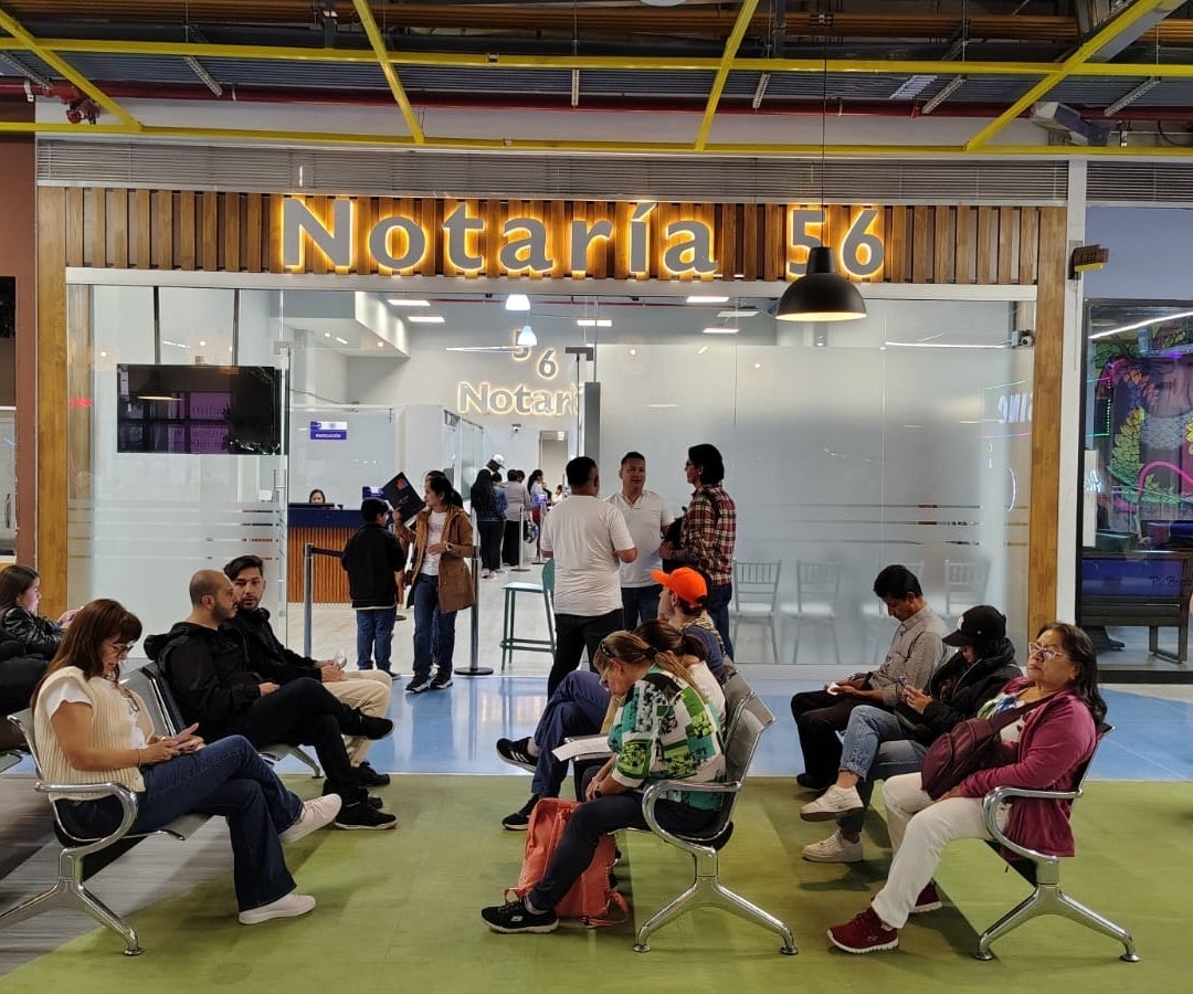 Sede la Notaría 56 en Paseo Villa del Río