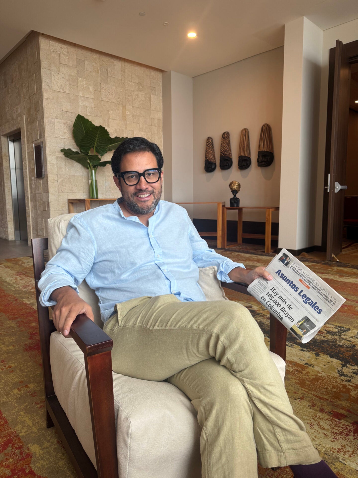 Manuel Quinche, socio director de la oficina en Bogotá de Cuatrecasas