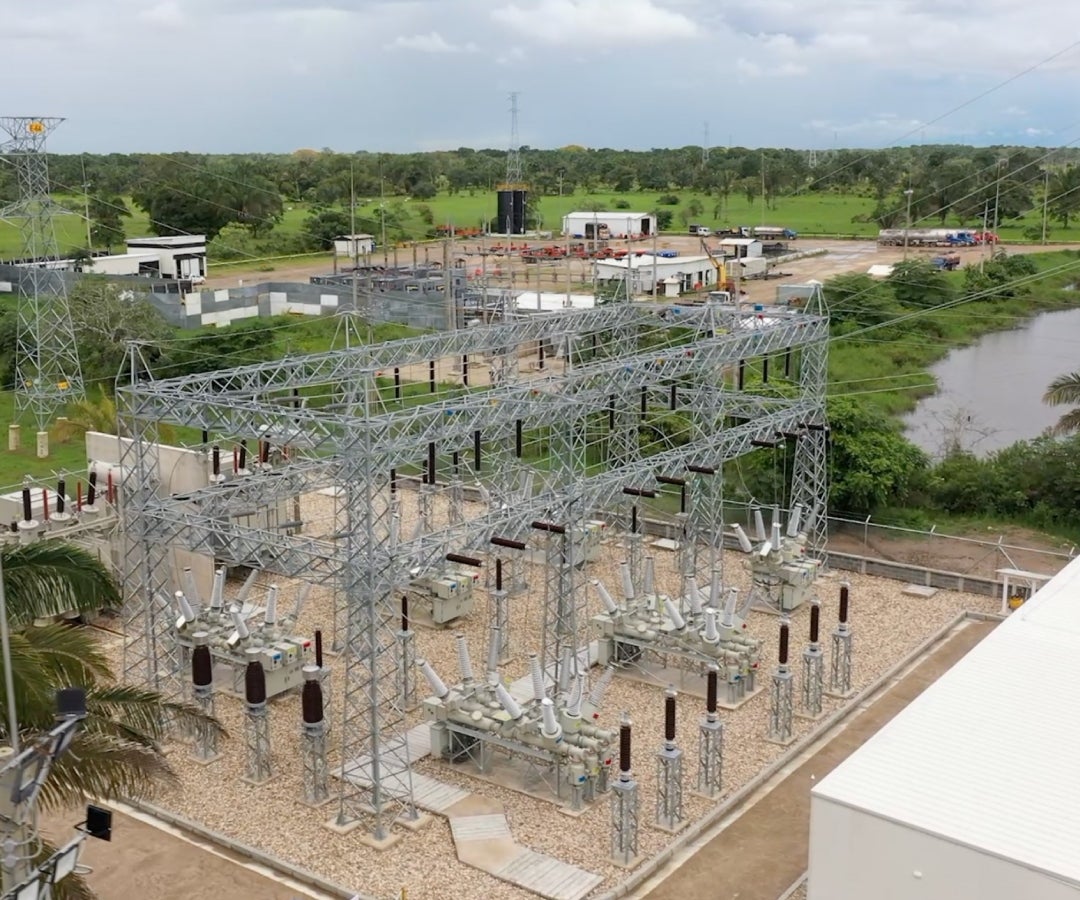 Subestación Trinidad de 230 kilovoltios.