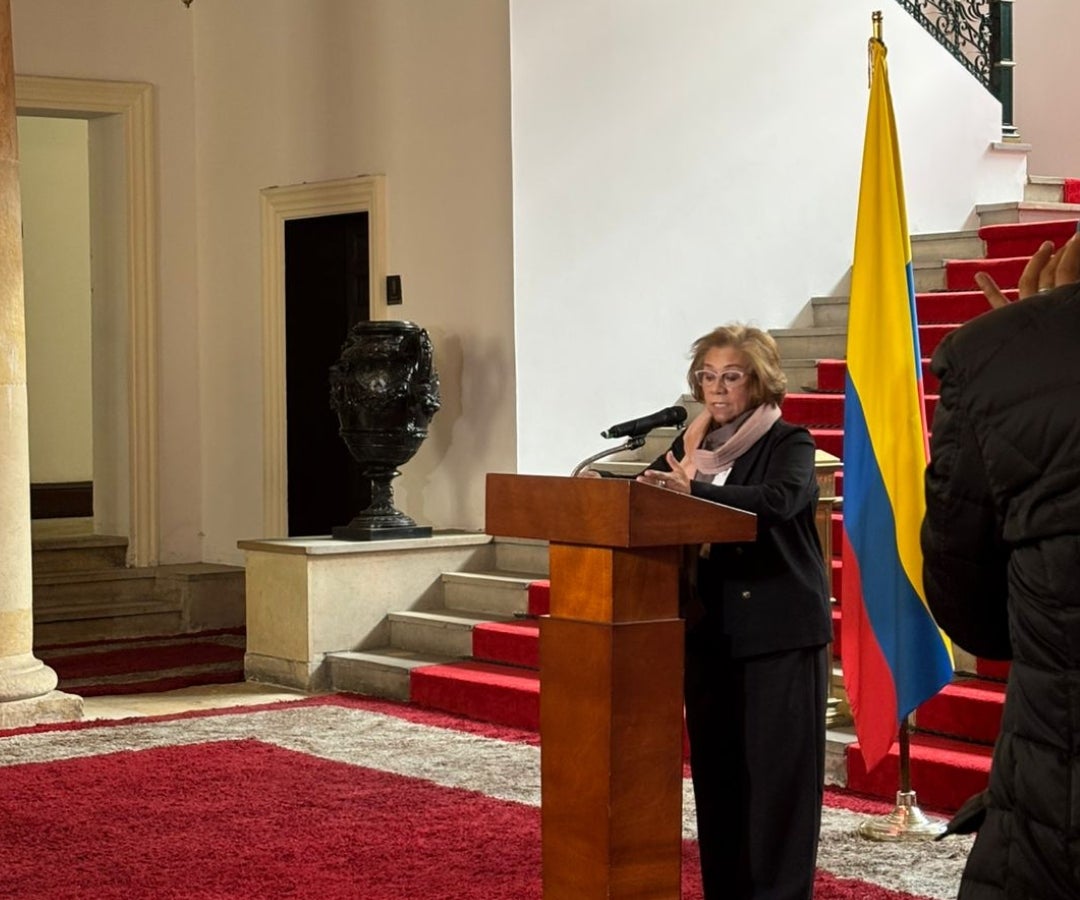 La canciller Rosa Yolanda Villavicencio