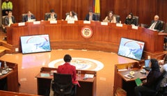 Audiencia en la Corte Constitucional