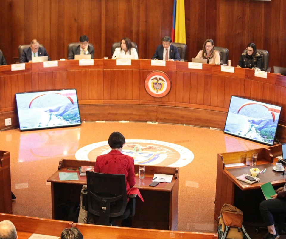 Audiencia en la Corte Constitucional