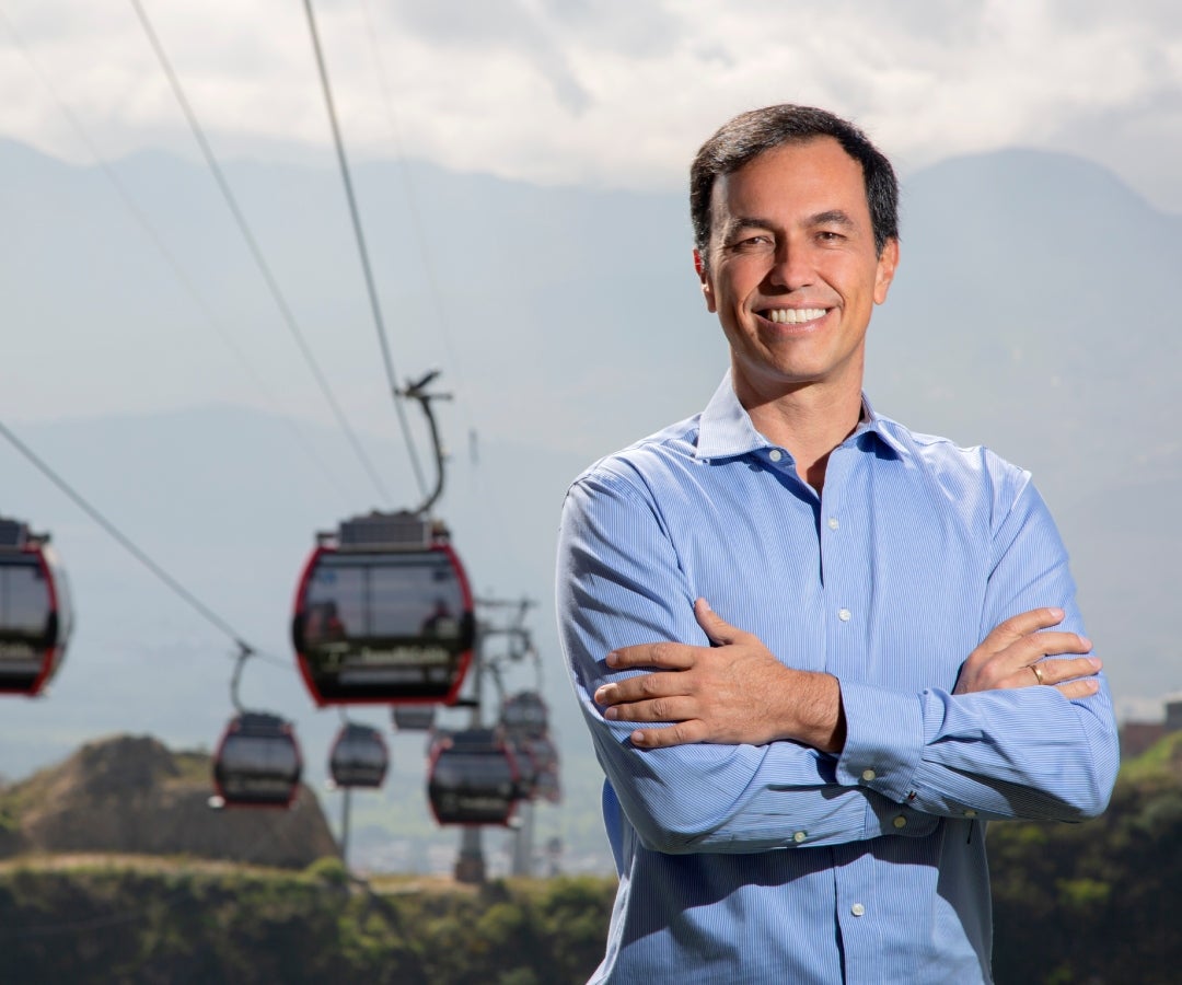 Alejandro Zambrano, CEO de Doppelmayr en Colombia