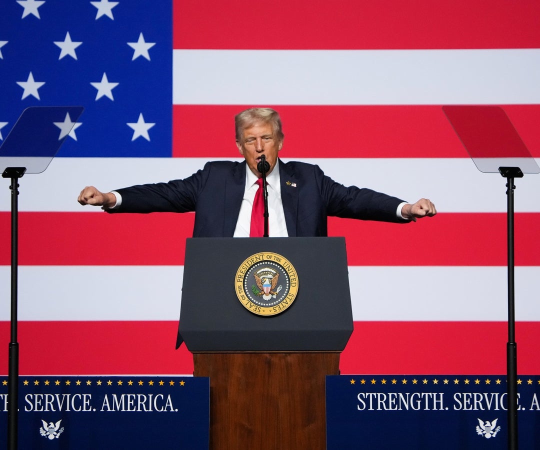 Donald Trump, presidente de EE.UU.