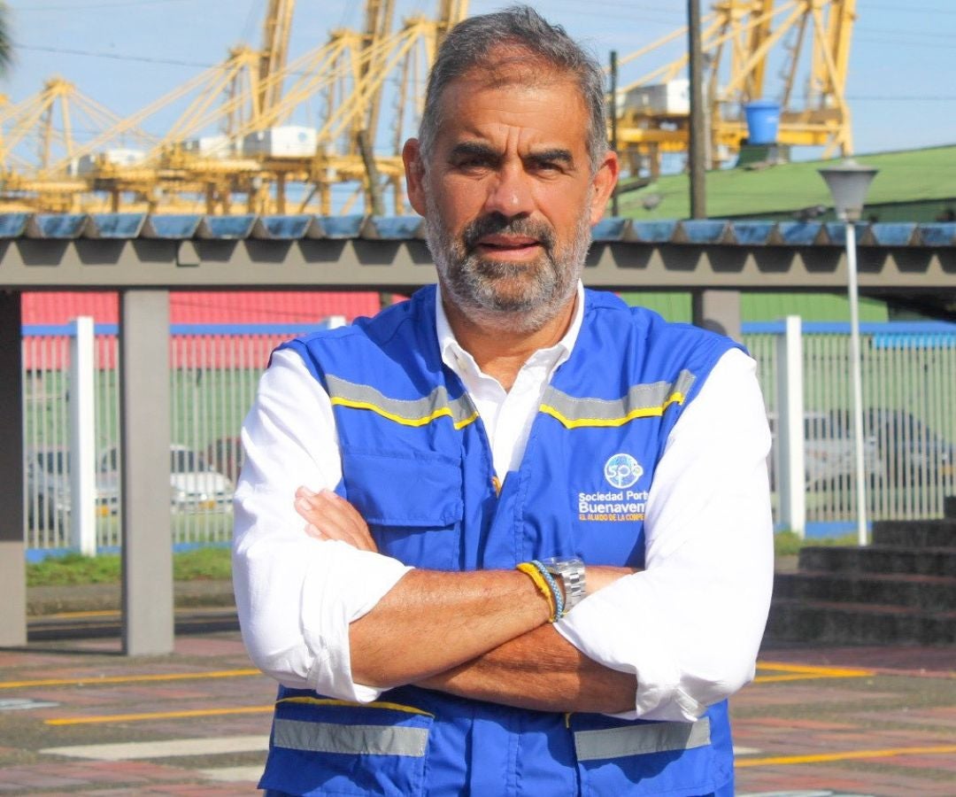 Liborio Cuéllar, gerente general de la Sociedad Portuaria de Buenaventura