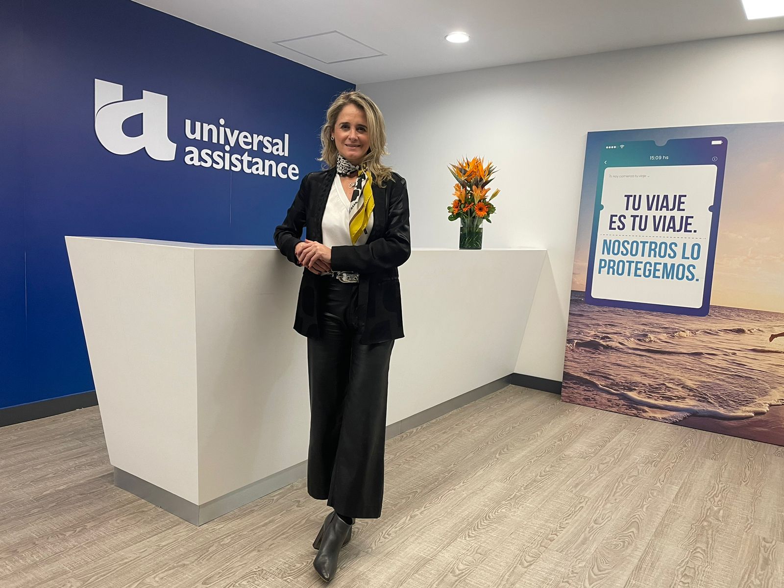 Luz Doris Bustamante, country manager de Universal Assistance