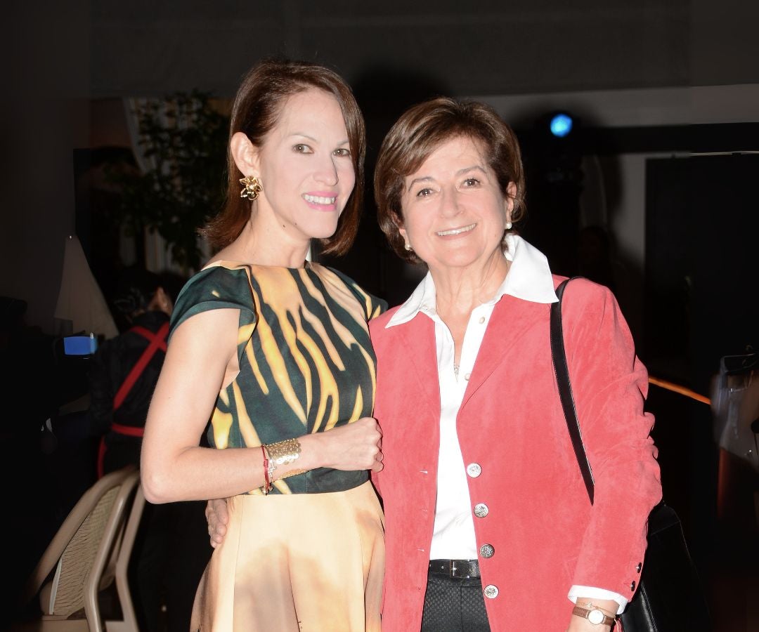 Ronella Croes, CEO de la A.T.A.; y María Victoria Galán, exrepresentante de A.T.A. en Colombia.