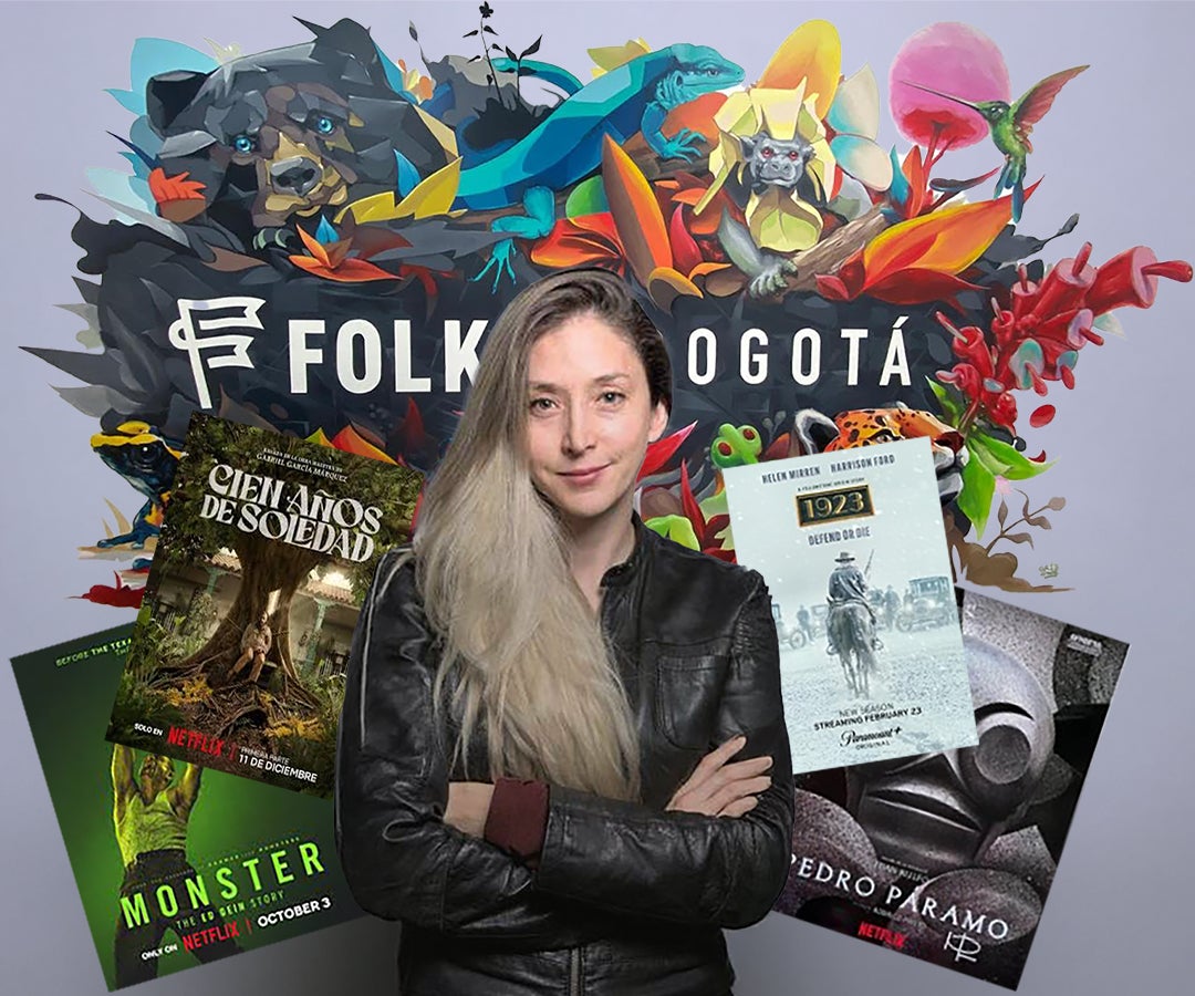 Andrea Espinal, head of Studio de Folks VFX en Colombia