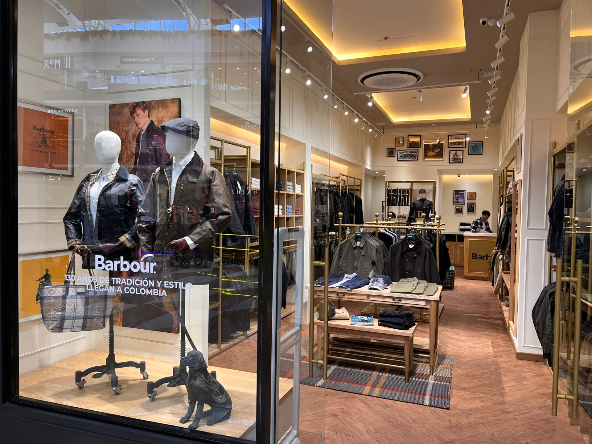 Punto de venta de Barbour