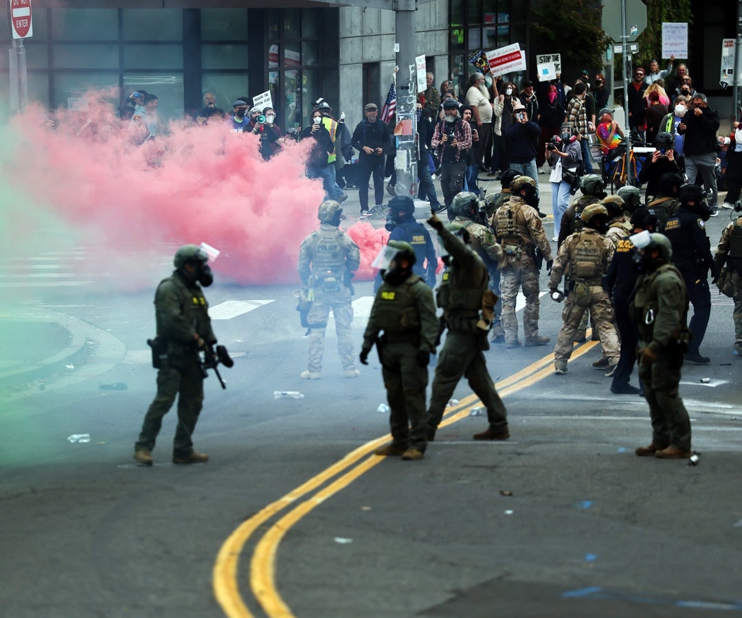 Las protestas en Estados Unidos
