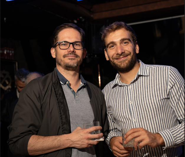Felipe Martínez, financiero de EFY Finance; y Alessandro Arcuri, country manager de Ensuro.