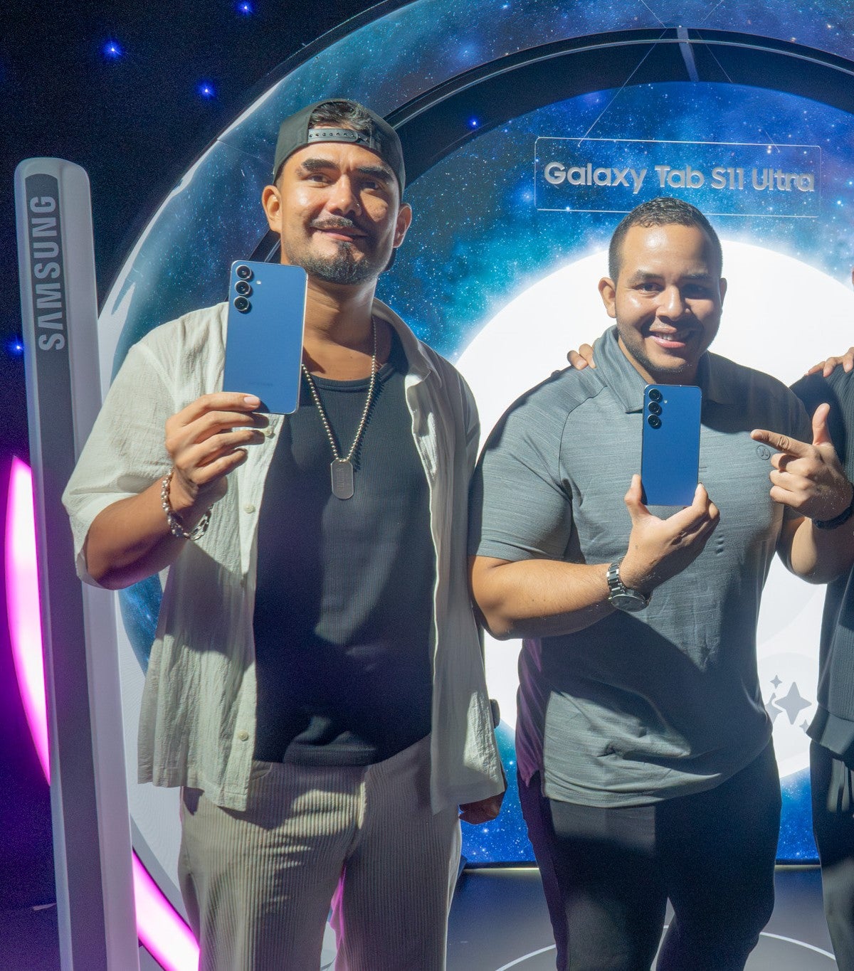 Cristian Rojas y Harold Tapia, creadores de contenido.