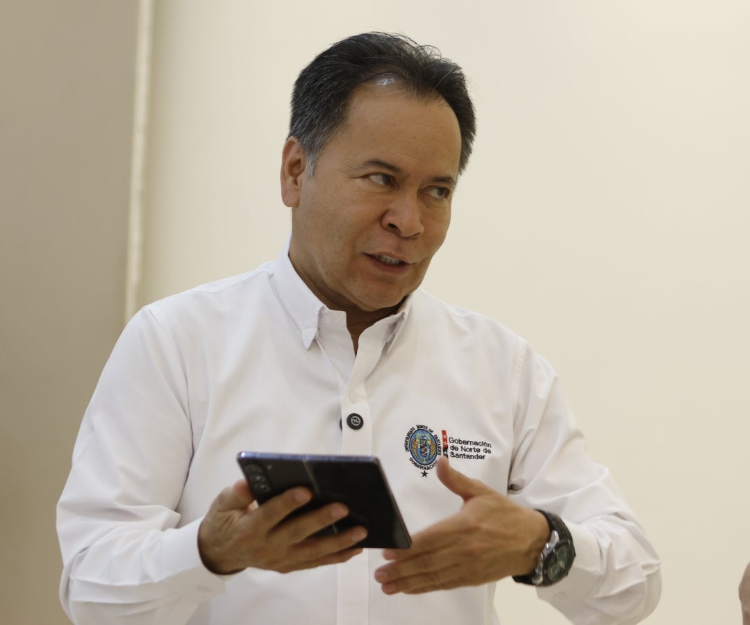 William Villamizar, gobernador de Norte de Santander