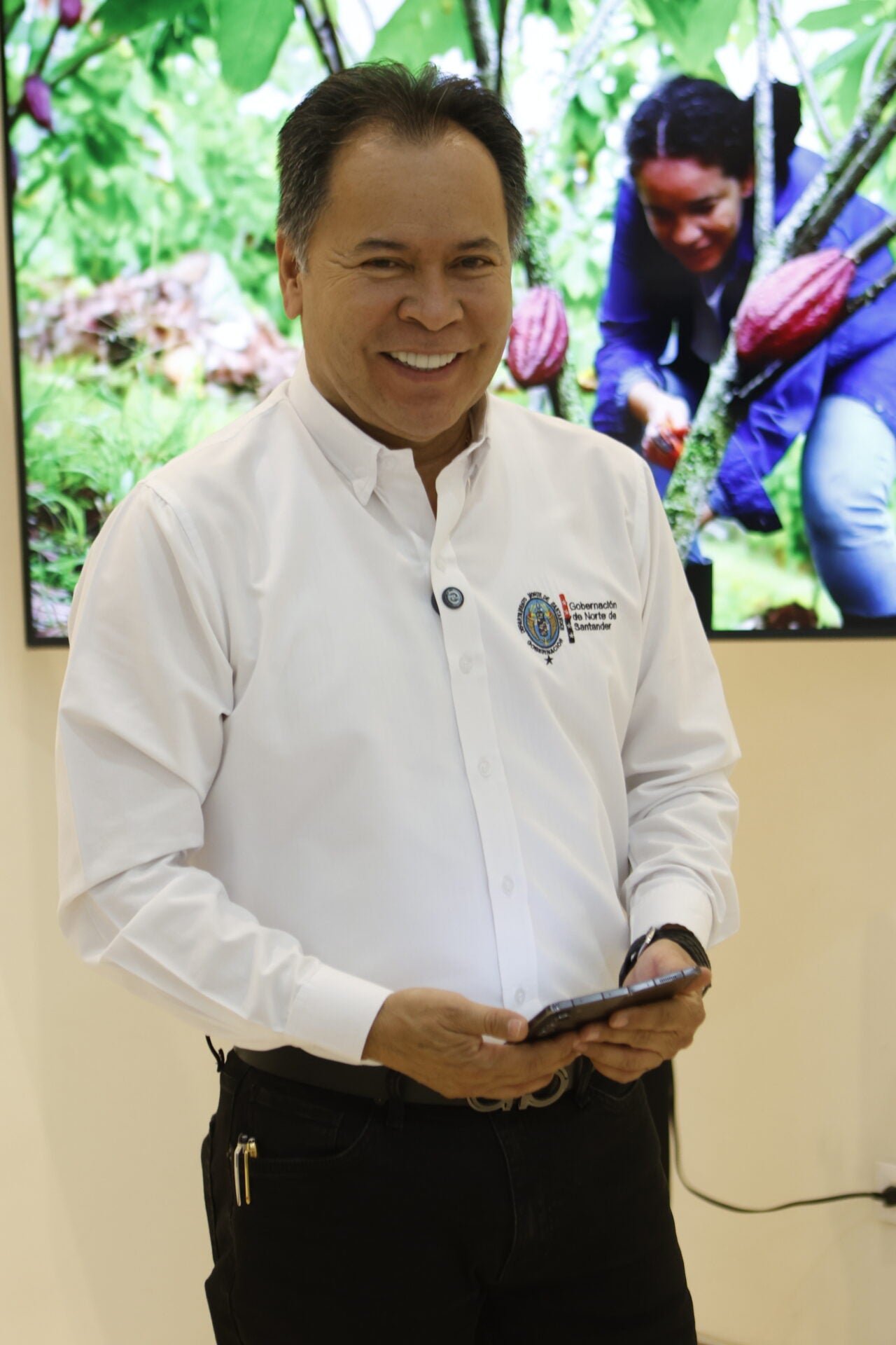 William Villamizar, gobernador de Norte de Santander