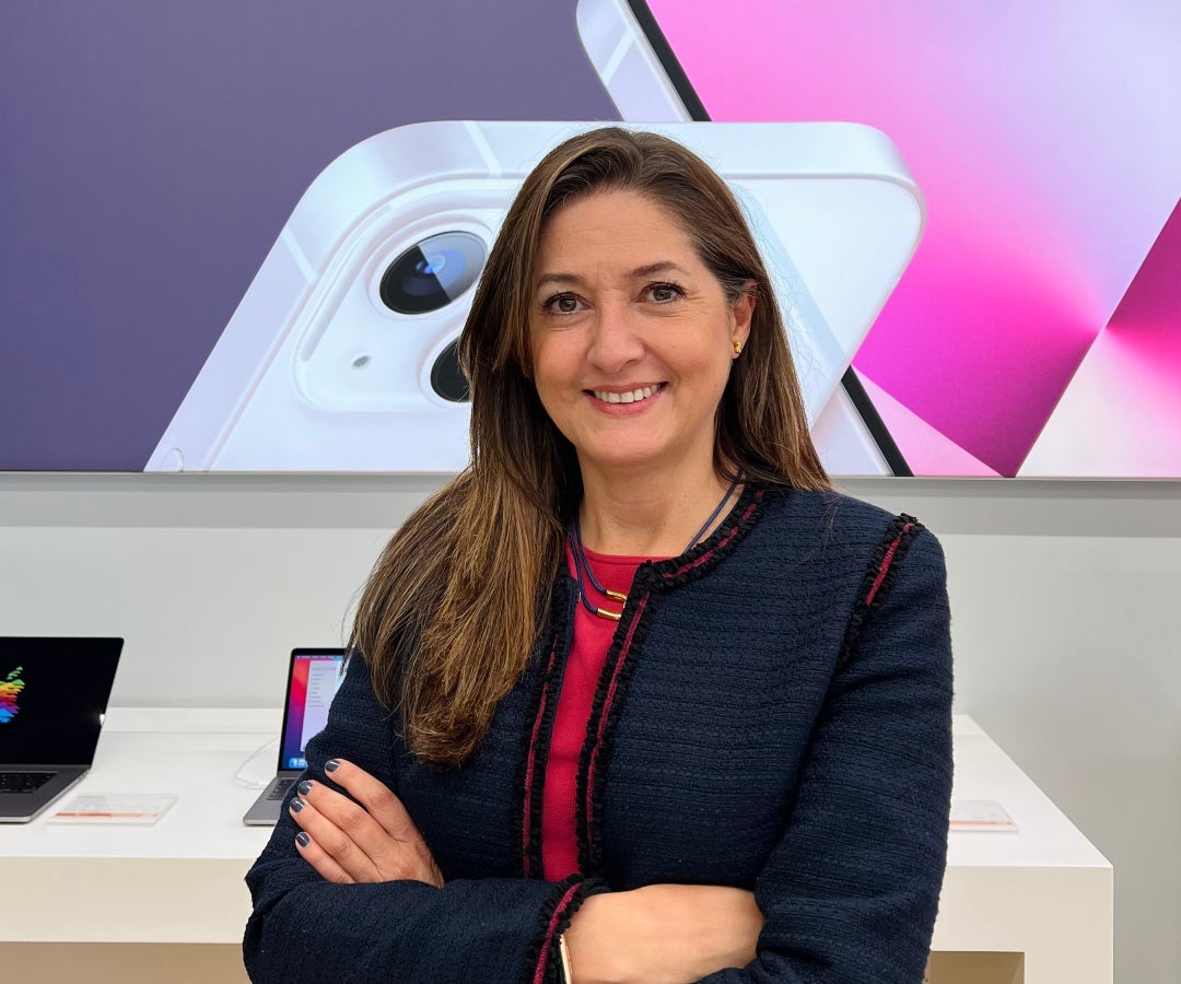 María Eugenia Vargas, gerente de iShop Colombia.