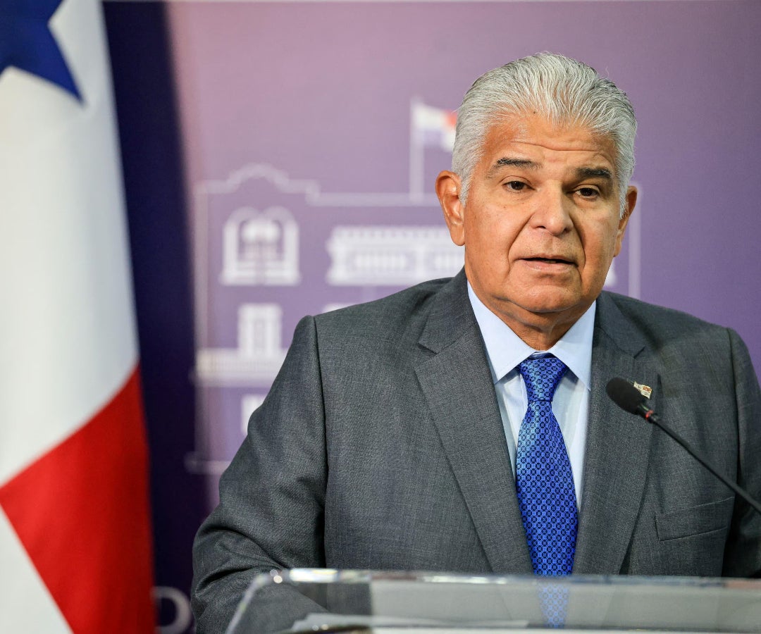 José Raúl Mulino, presidente de Panamá.