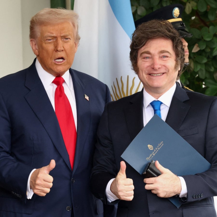 Milei visita a Trump en Washington tras el acuerdo de rescate por US$20 ...