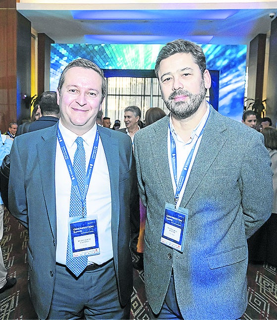 Juan Camilo Castaño, director de Tinsa Colombia; y Felipe García, director de Tinsa Latam Cono Sur.