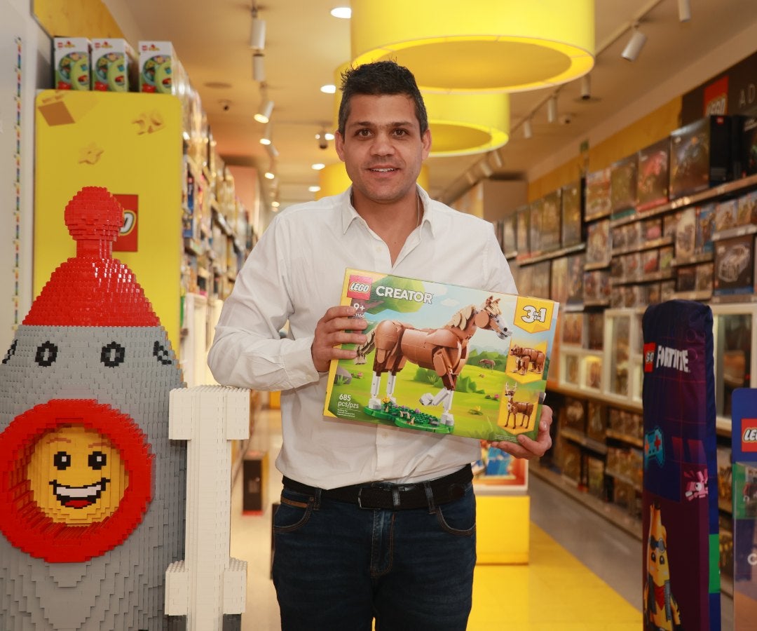 Álvaro Cohen, country manager de Lego de Continente, distribuidor oficial de la marca en territorio nacional